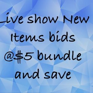 Live Show Bundle Deal - $5 Special Offer